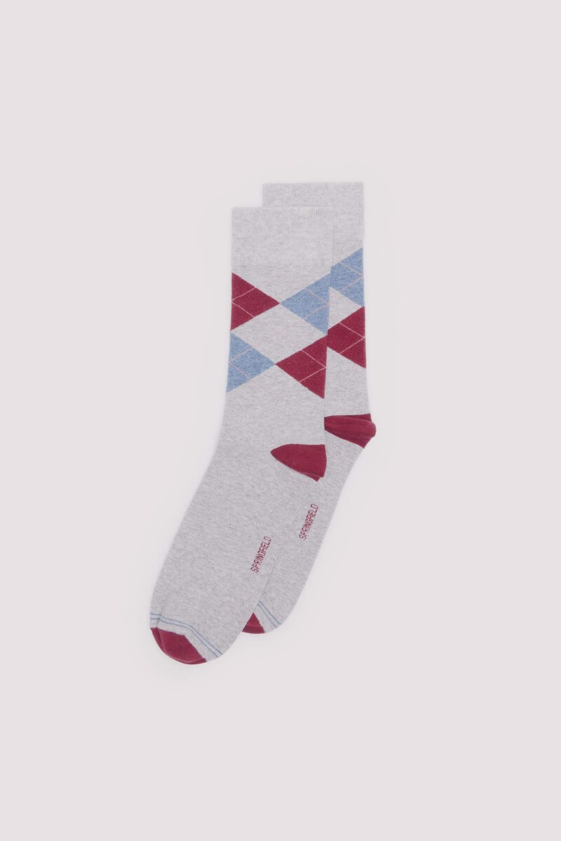 women'secret Calcetín jacquard rombos