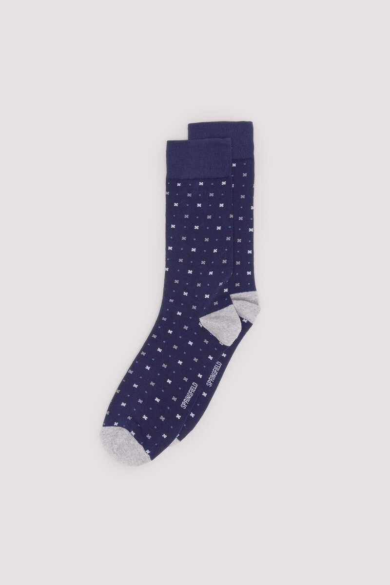 women'secret Calcetín largo jacquard