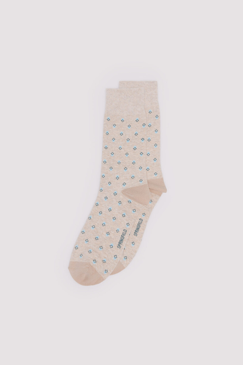 women'secret Calcetín largo jacquard