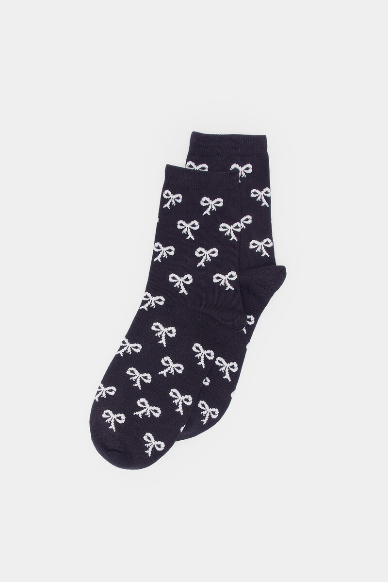 women'secret Calcetín largo lazos