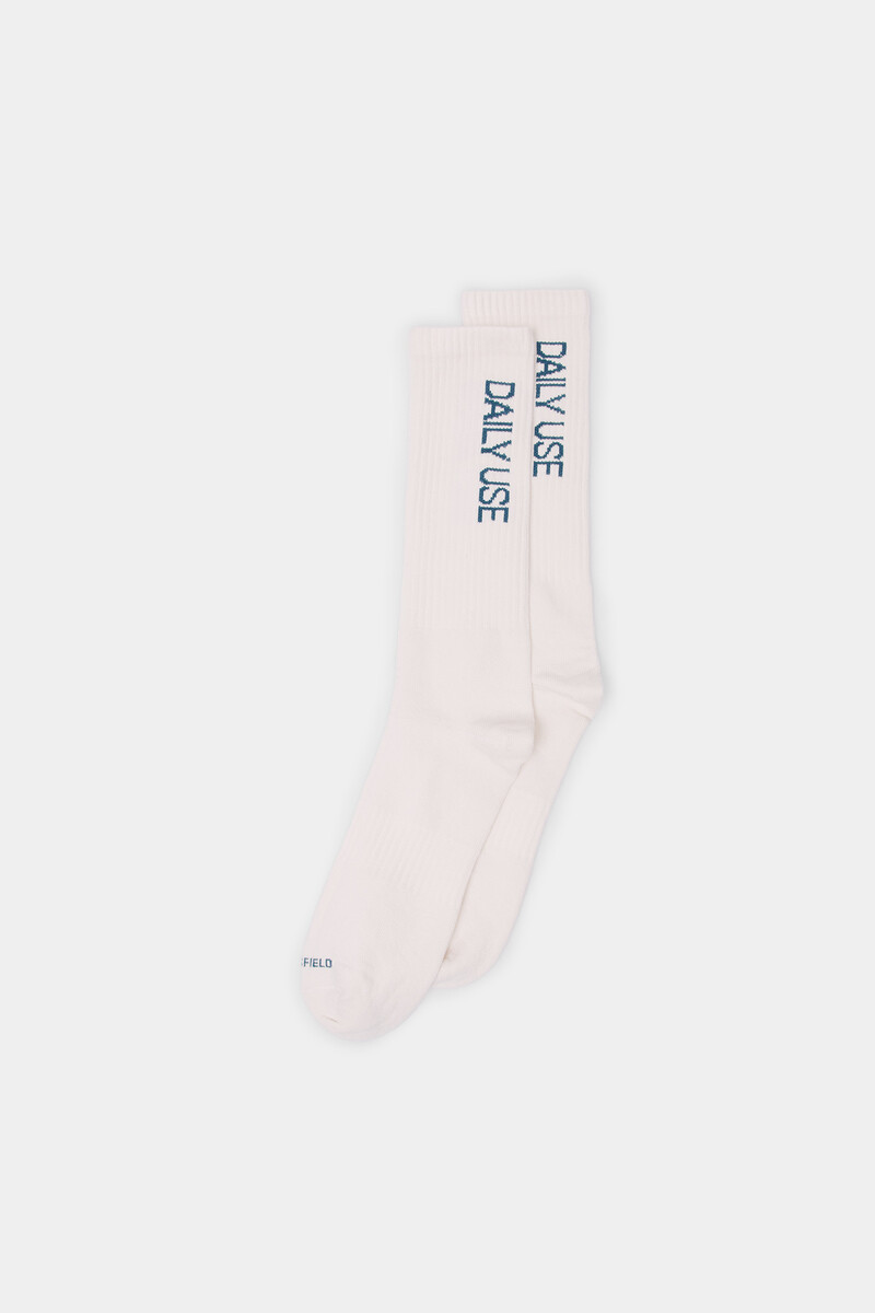 women'secret Calcetín largo rib palabras