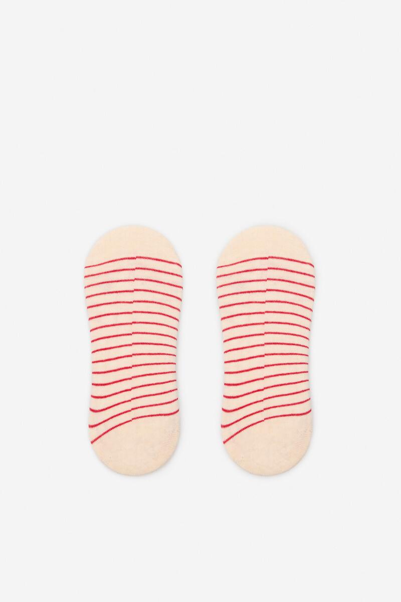 Women'secret Calcetín Pinkie Rayas