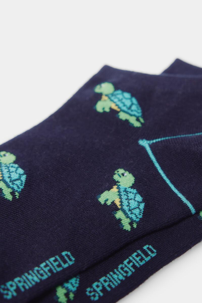 Women'secret Calcetín Tobillero Tortuga