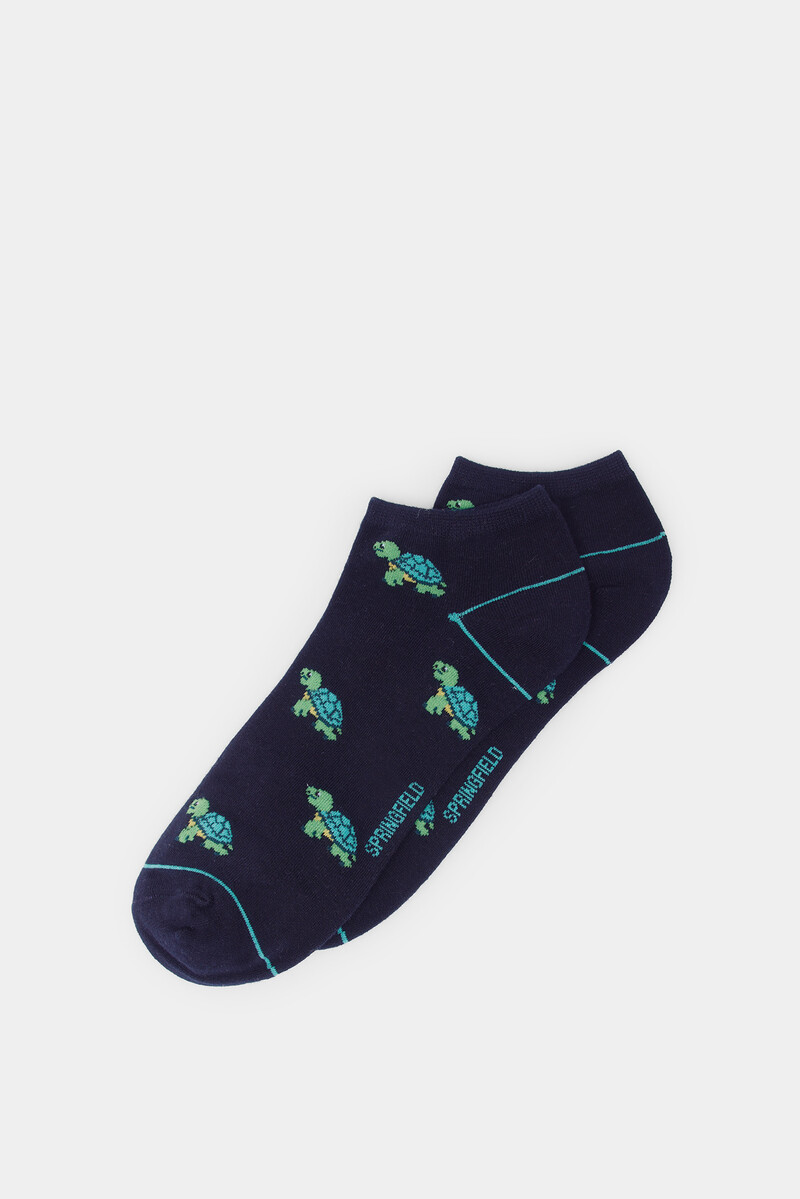 women'secret Calcetín tobillero tortuga