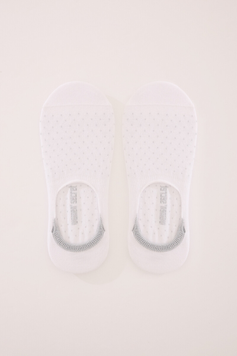 Women'secret Calcetines Invisibles Blancos Flechas