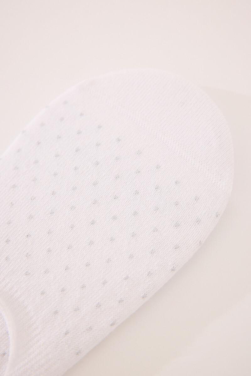 Women'secret Calcetines Invisibles Blancos Flechas