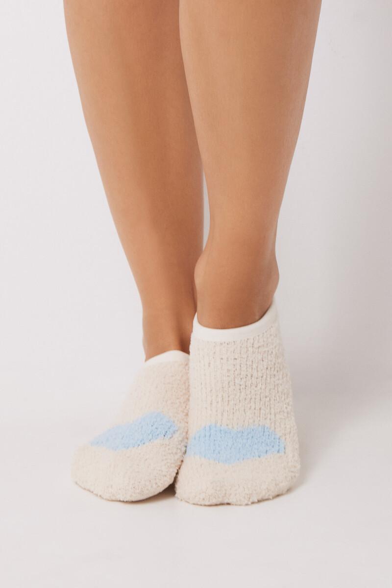 women'secret Calcetines invisibles pelo beige
