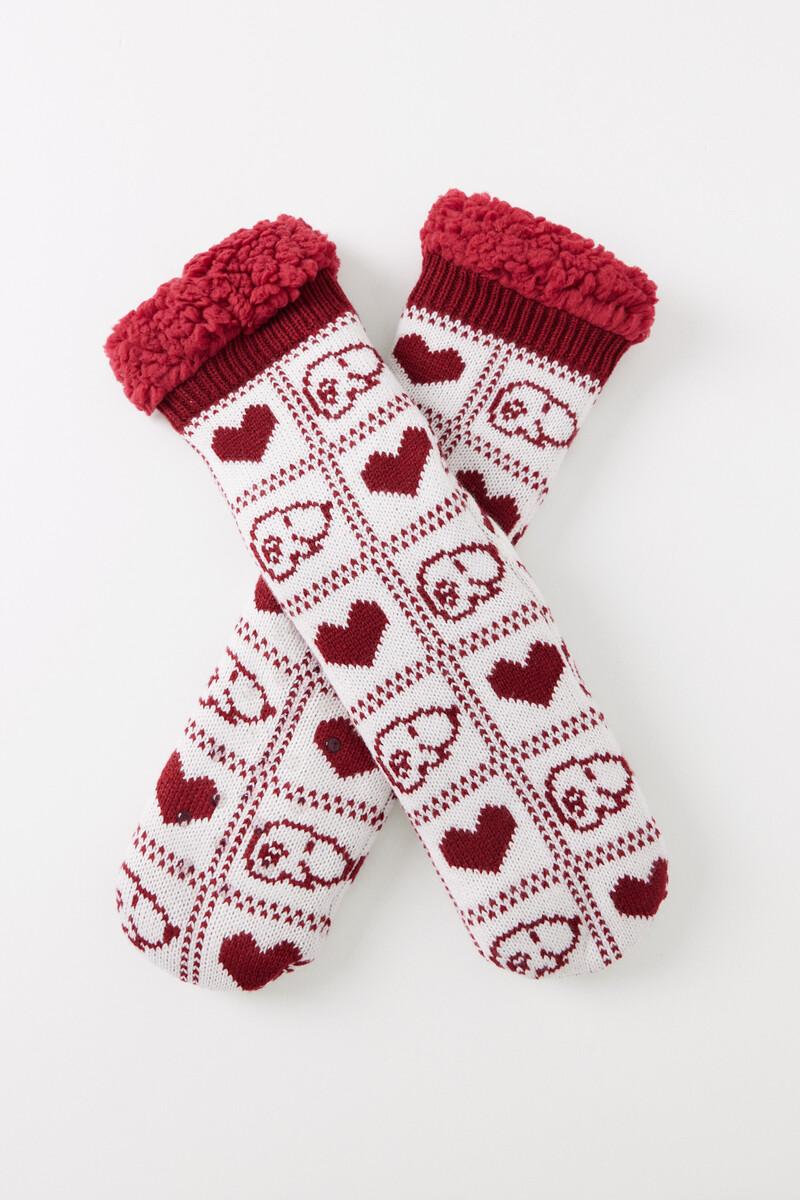 Women'secret Calcetines Largos Tricot Snoopy