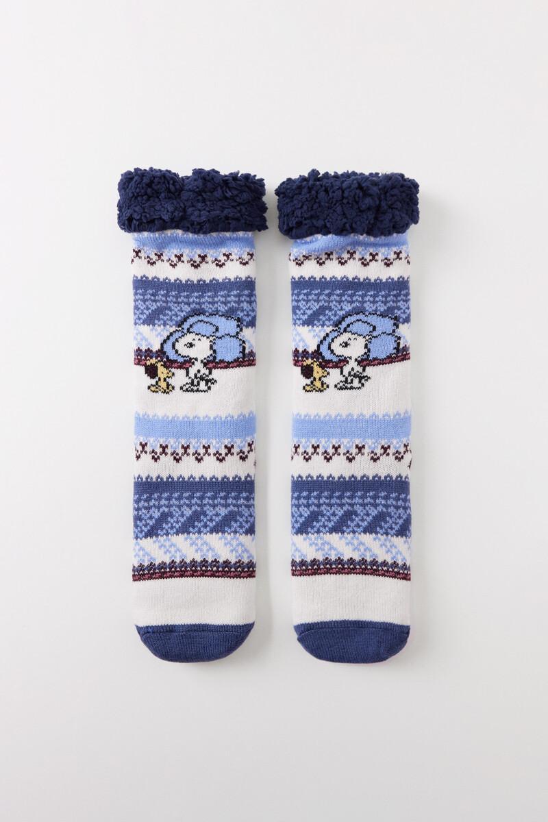 Women'secret Calcetines Tricot Borreguito Snoopy