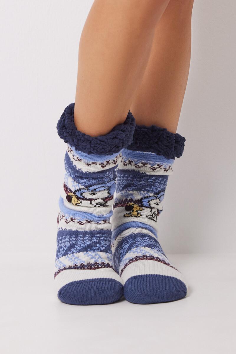 women'secret Calcetines tricot borreguito Snoopy