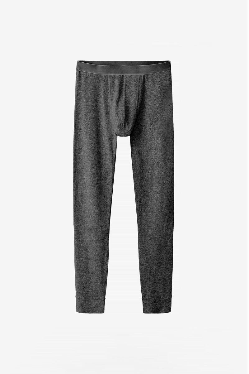 Women'secret Calzoncillos Largos Gris Oscuro