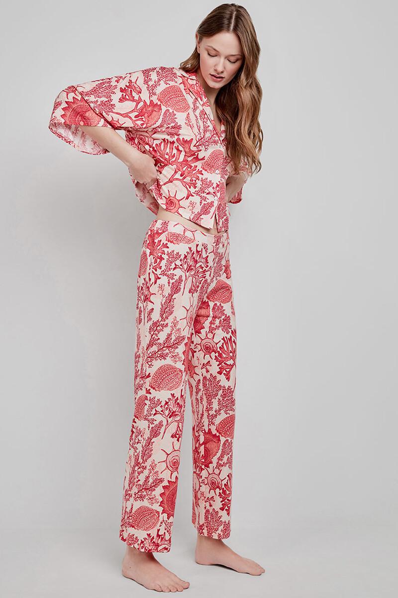 Women'secret Camisa De Pijama Estampada Corales