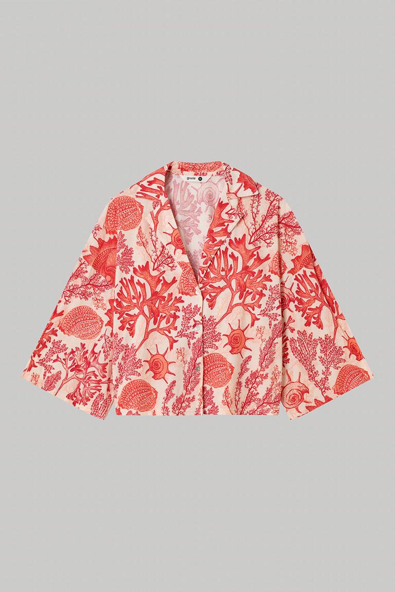 Women'secret Camisa De Pijama Estampada Corales