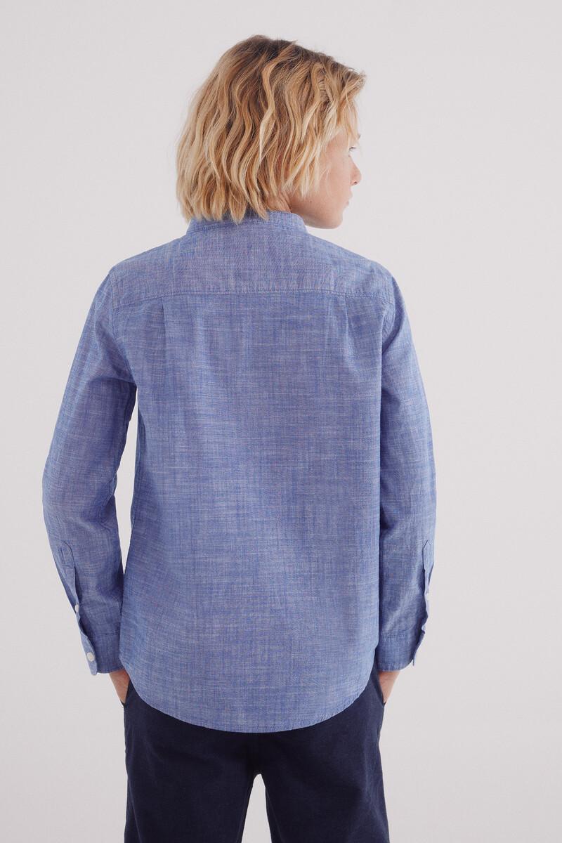 Women'secret Camisa Textura Cuello Mao Niño