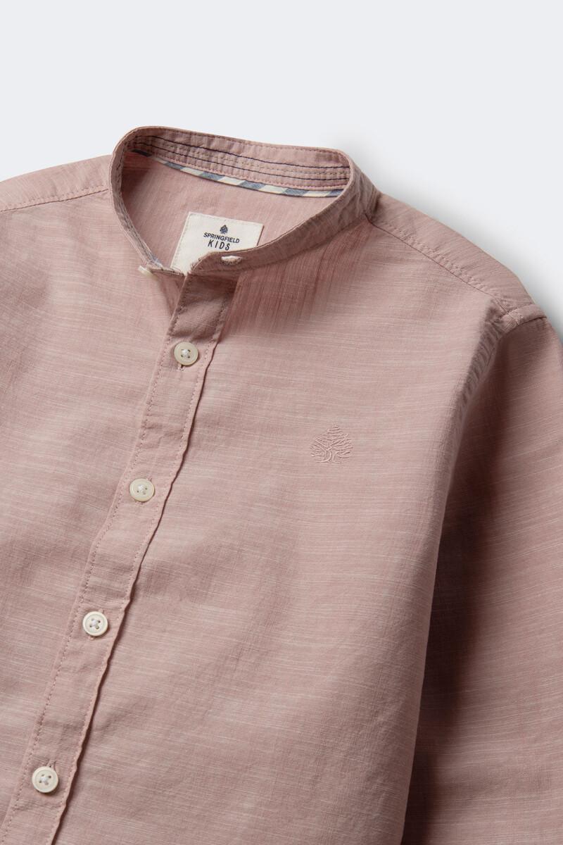 Women'secret Camisa Textura Cuello Mao Niño