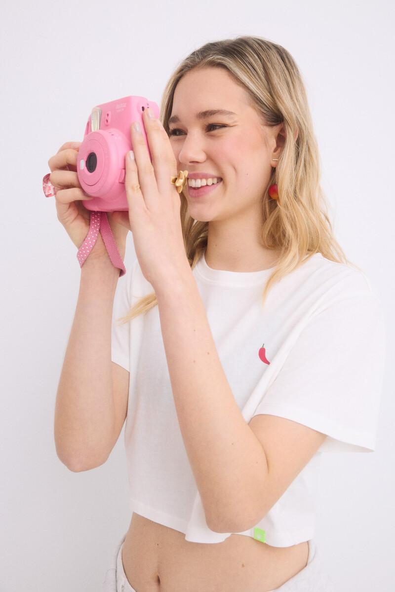 Women'secret Camiseta 100% Algodón Blanco