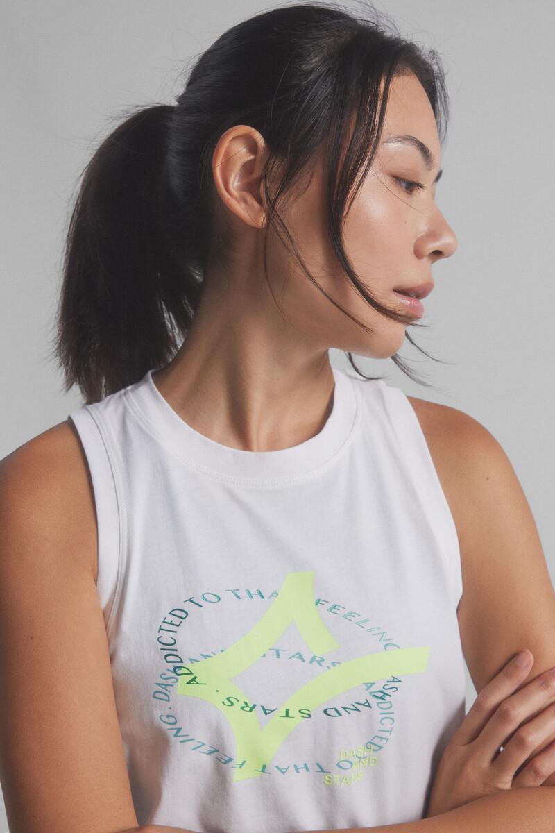 Women'secret Camiseta 100% Algodón Marfil