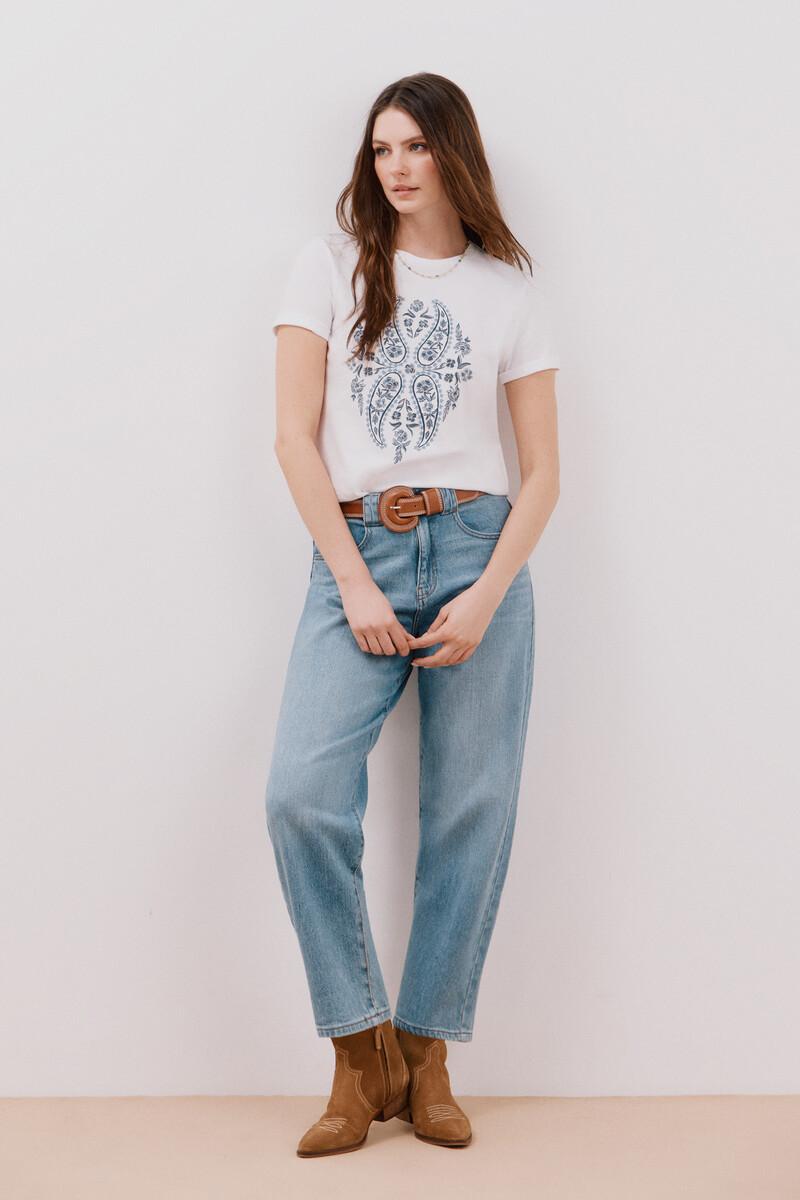 Women'secret Camiseta Básica Estampada