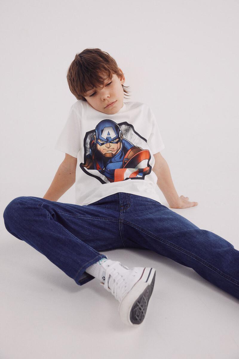 Women'secret Camiseta Capitan America Niño
