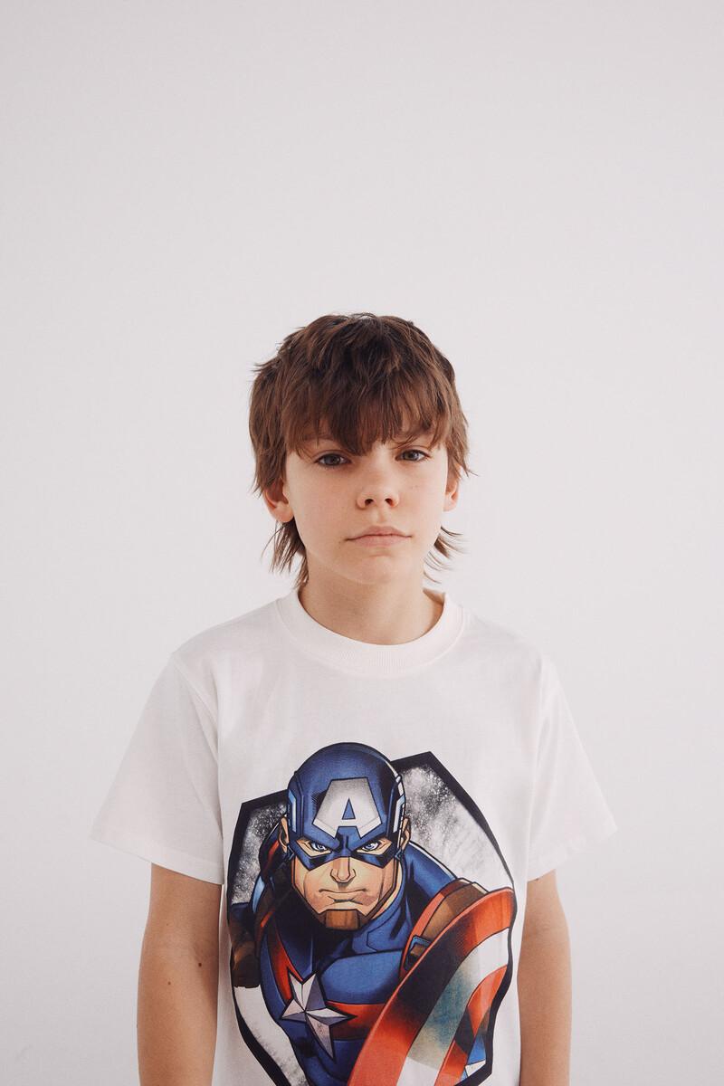 Women'secret Camiseta Capitan America Niño