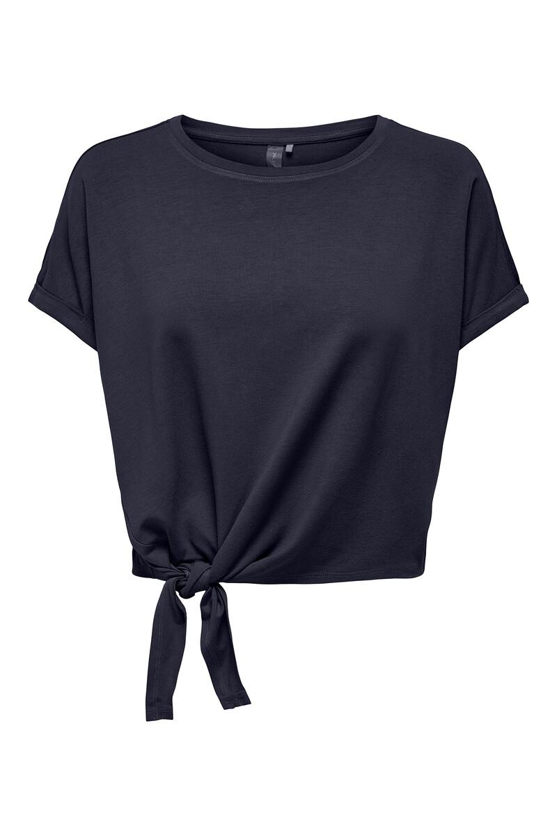 women'secret Camiseta de manga corta detalle nudo