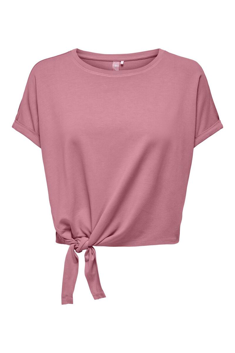 women'secret Camiseta de manga corta detalle nudo