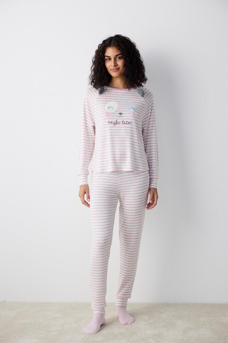 women'secret Camiseta de pijama manga larga
