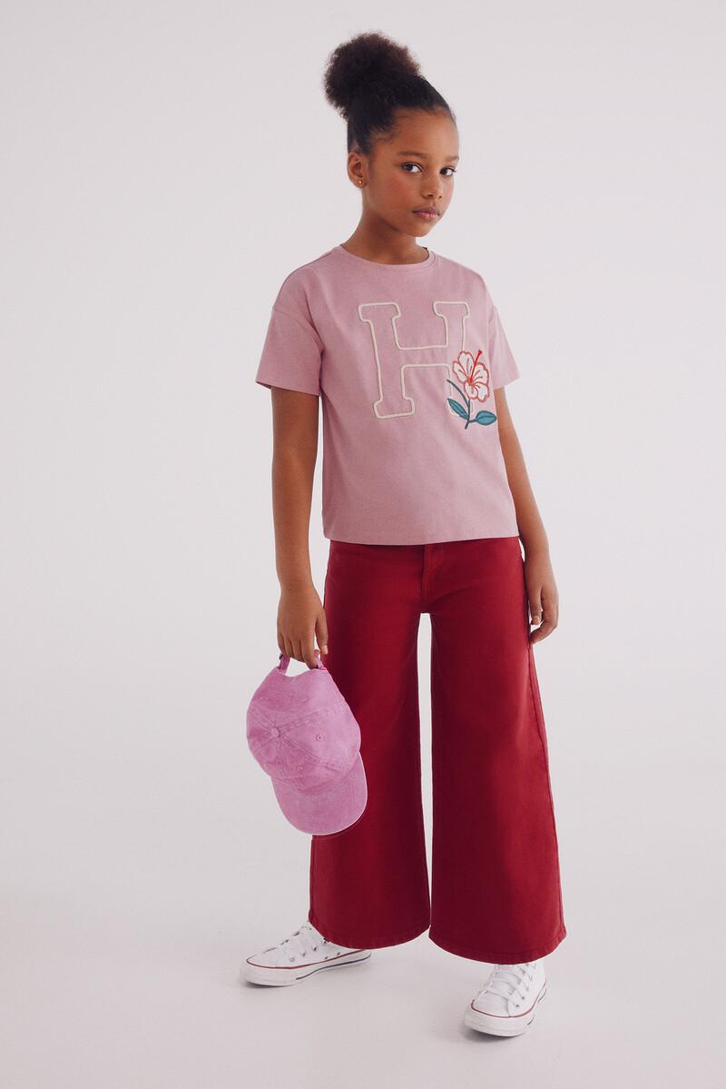 women'secret Camiseta detalle cordon niña
