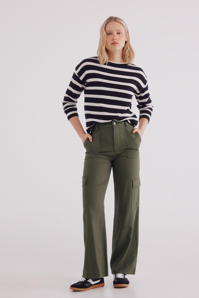 Women'secret Camiseta Estructura Rayas