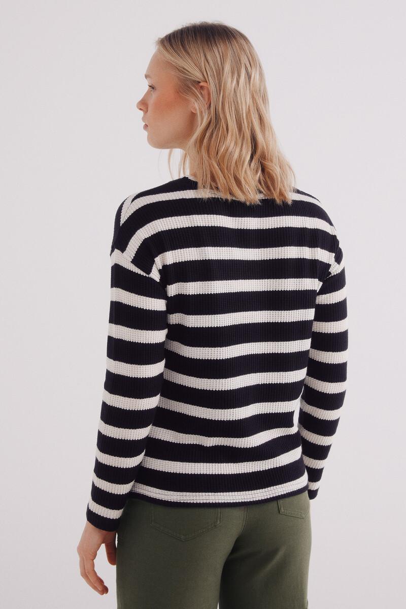 Women'secret Camiseta Estructura Rayas