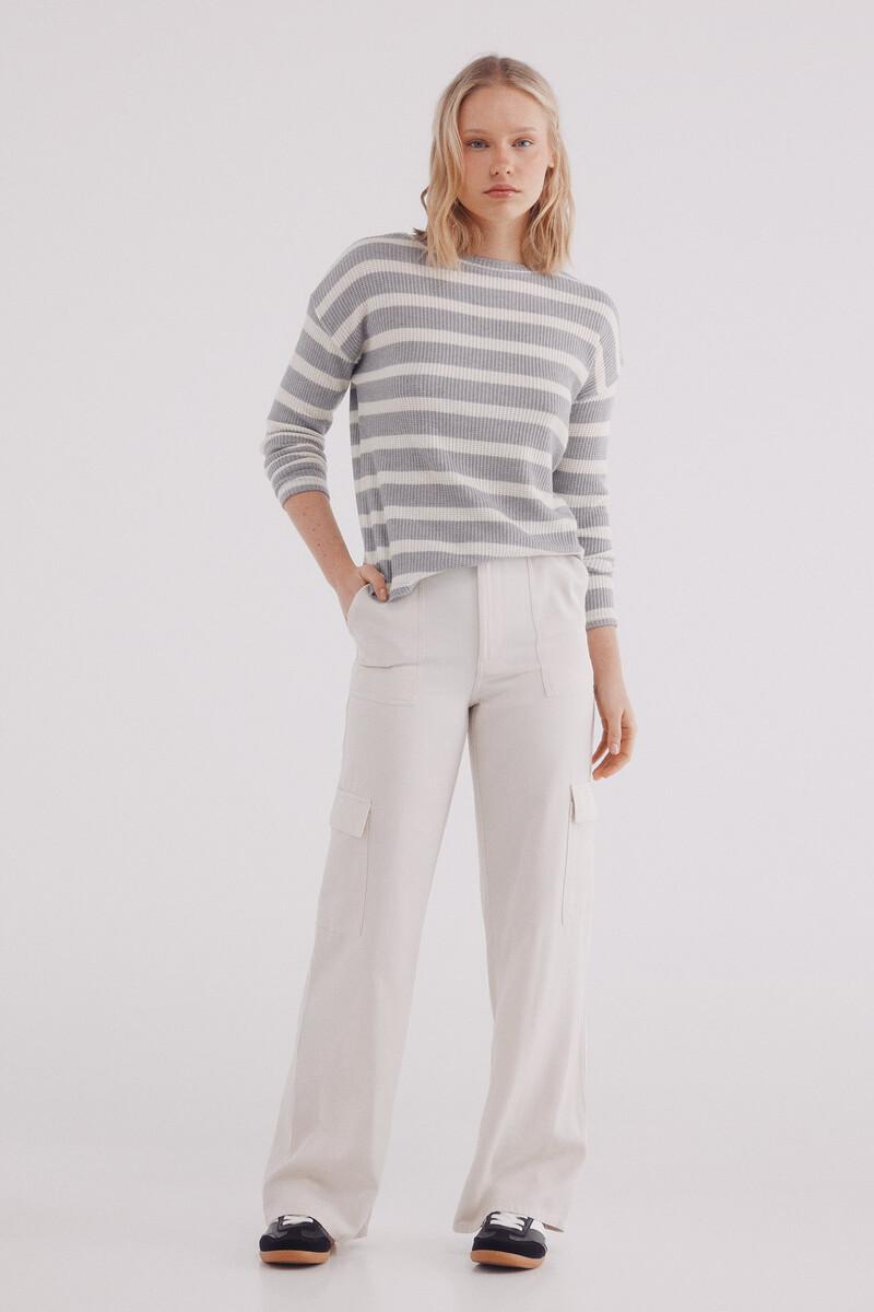 Women'secret Camiseta Estructura Rayas