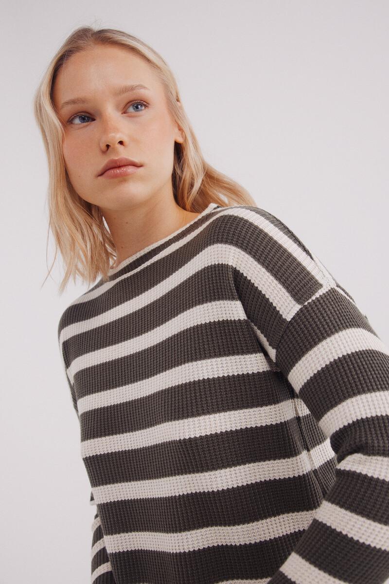 Women'secret Camiseta Estructura Rayas