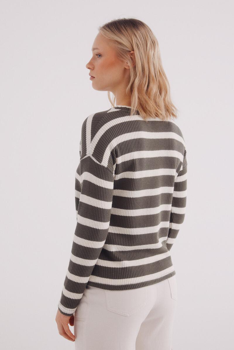 Women'secret Camiseta Estructura Rayas