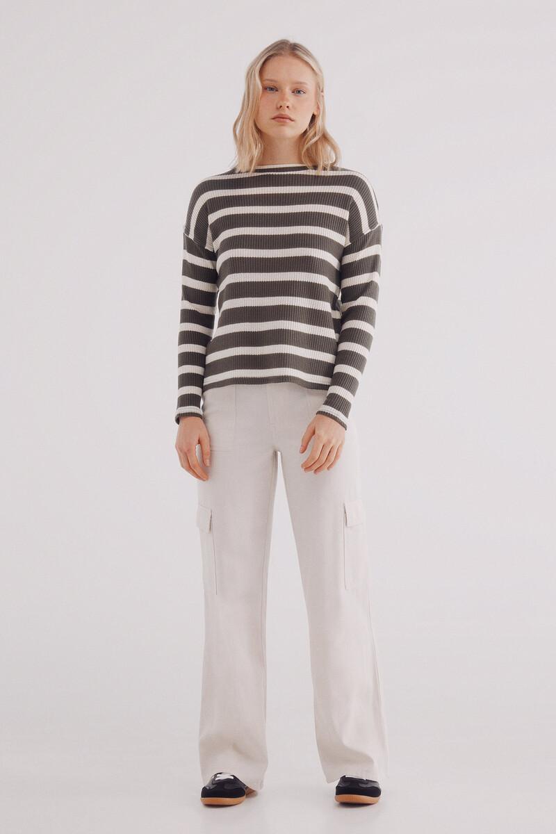 Women'secret Camiseta Estructura Rayas