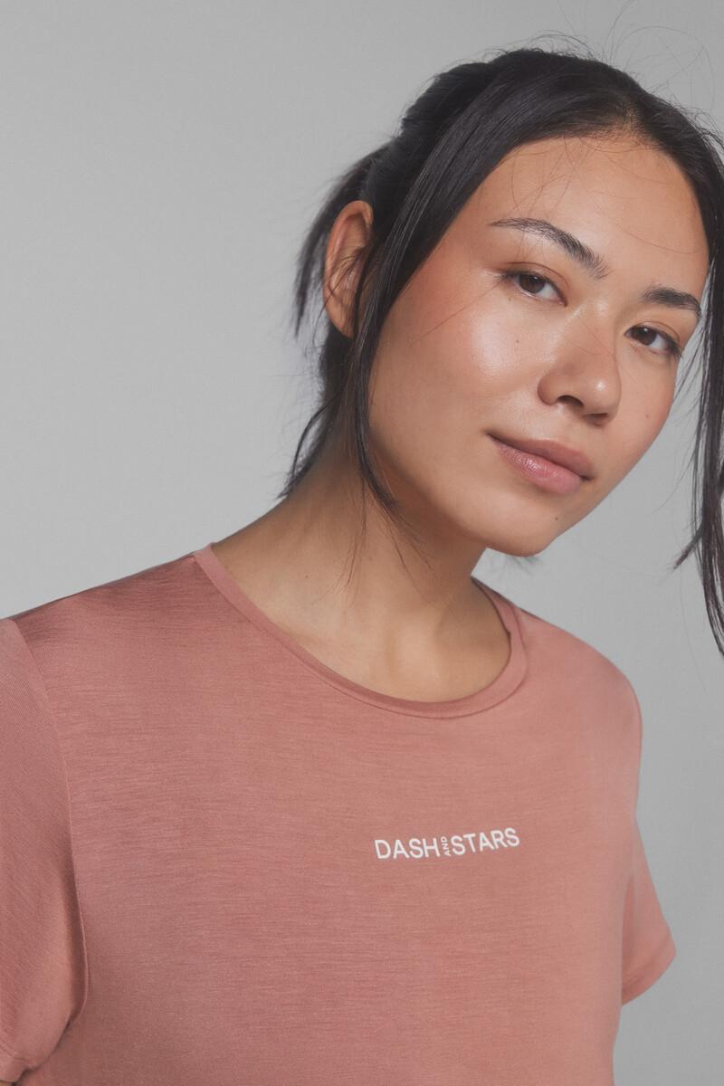 Women'secret Camiseta Fluida Modal Coral