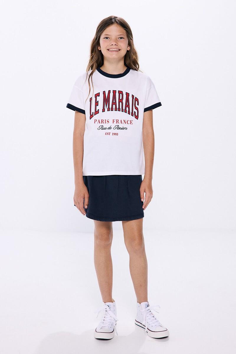 Women'secret Camiseta Le Marais Niña