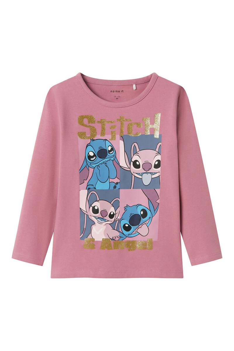 Women'secret Camiseta Lilo & Stitch Glitter