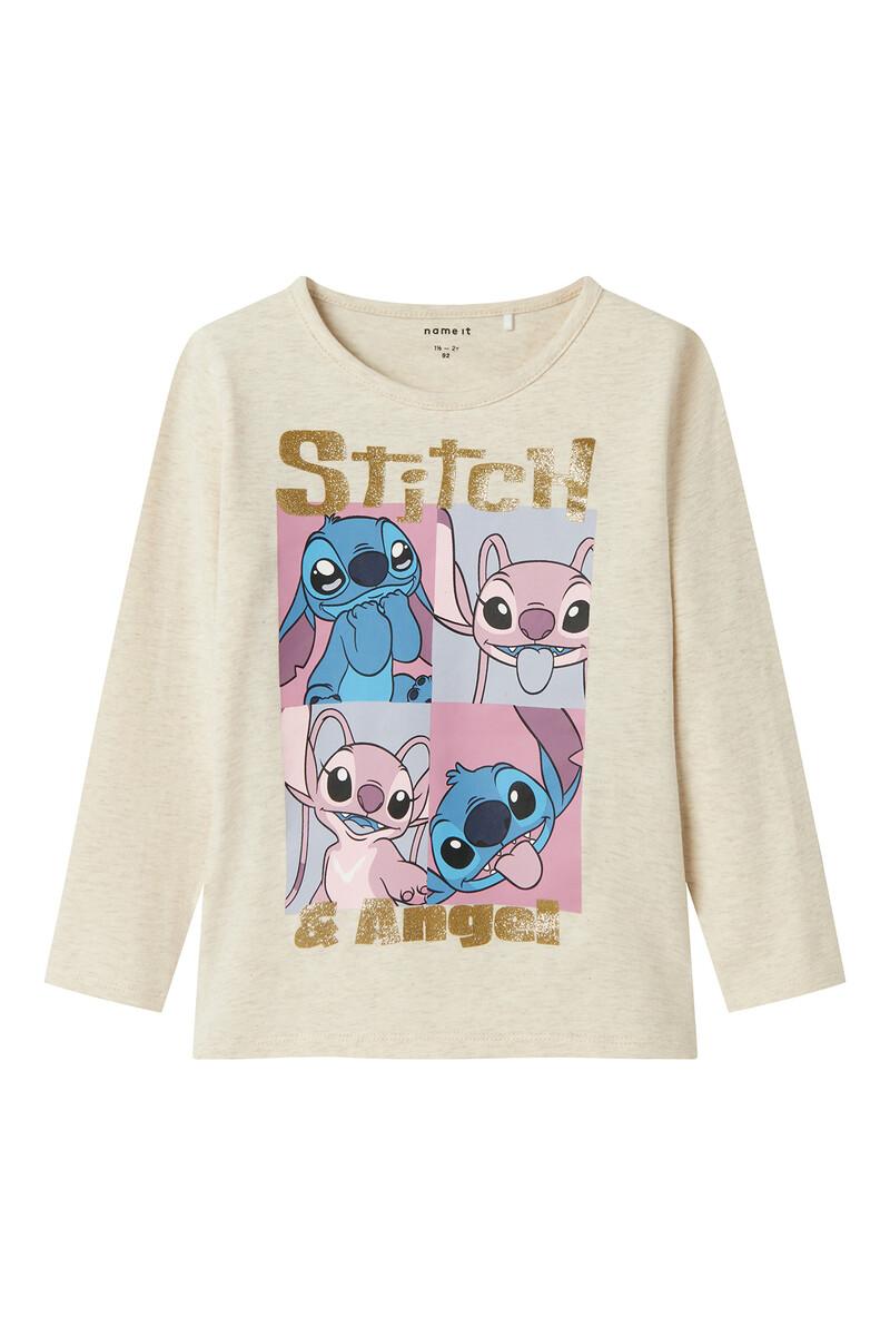 Women'secret Camiseta Lilo & Stitch Glitter