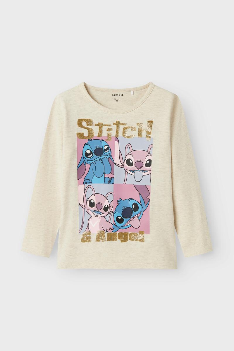 women'secret Camiseta Lilo & Stitch glitter