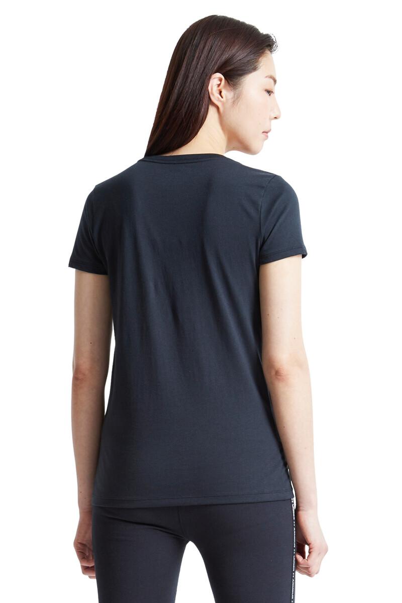 Women'secret Camiseta Maga Corta Negra