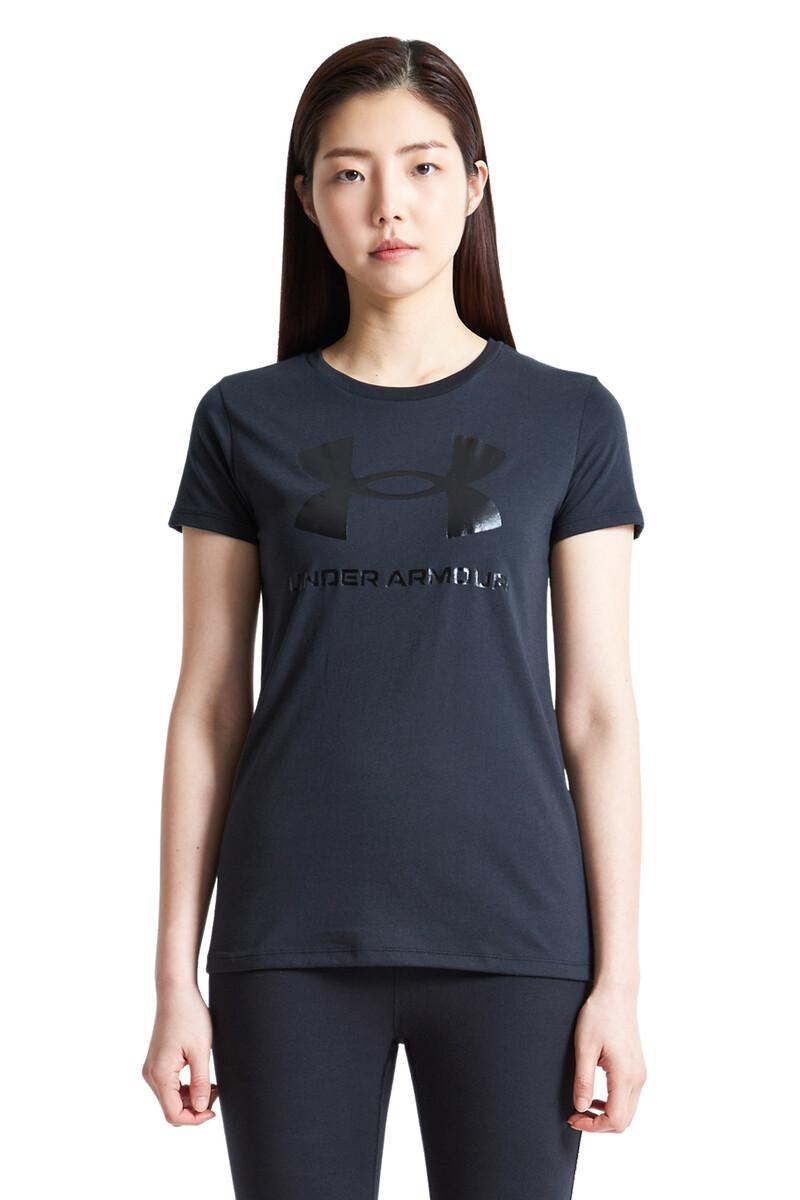 women'secret Camiseta maga corta negra