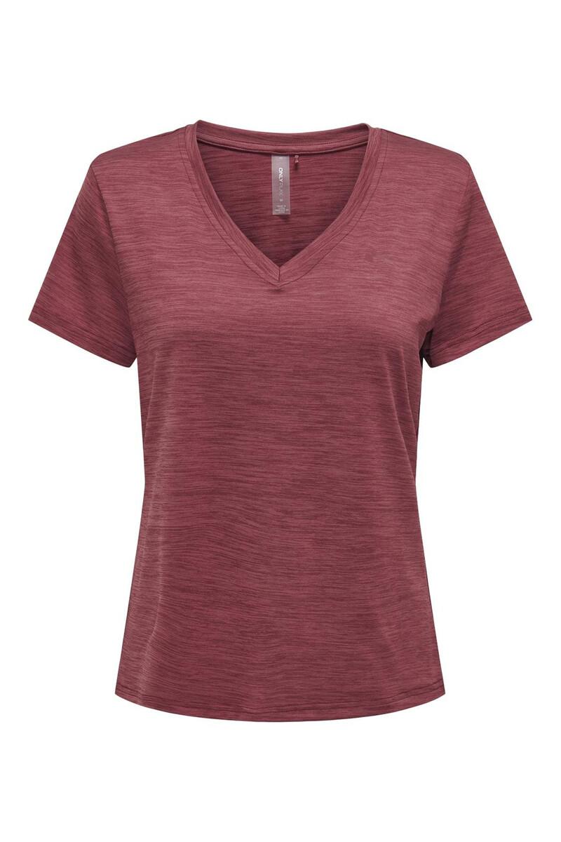 women'secret Camiseta manga corta y cuello pico