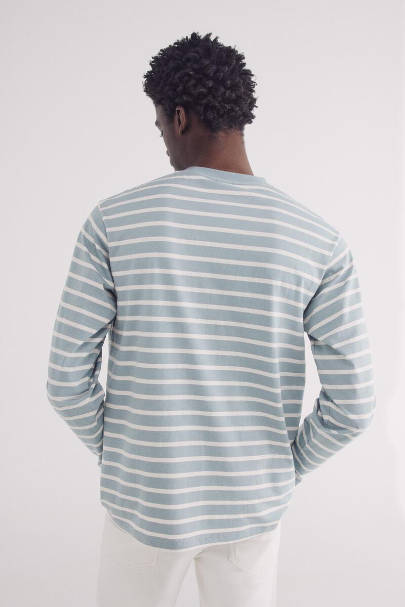 Women'secret Camiseta Manga Larga Raya Tejida