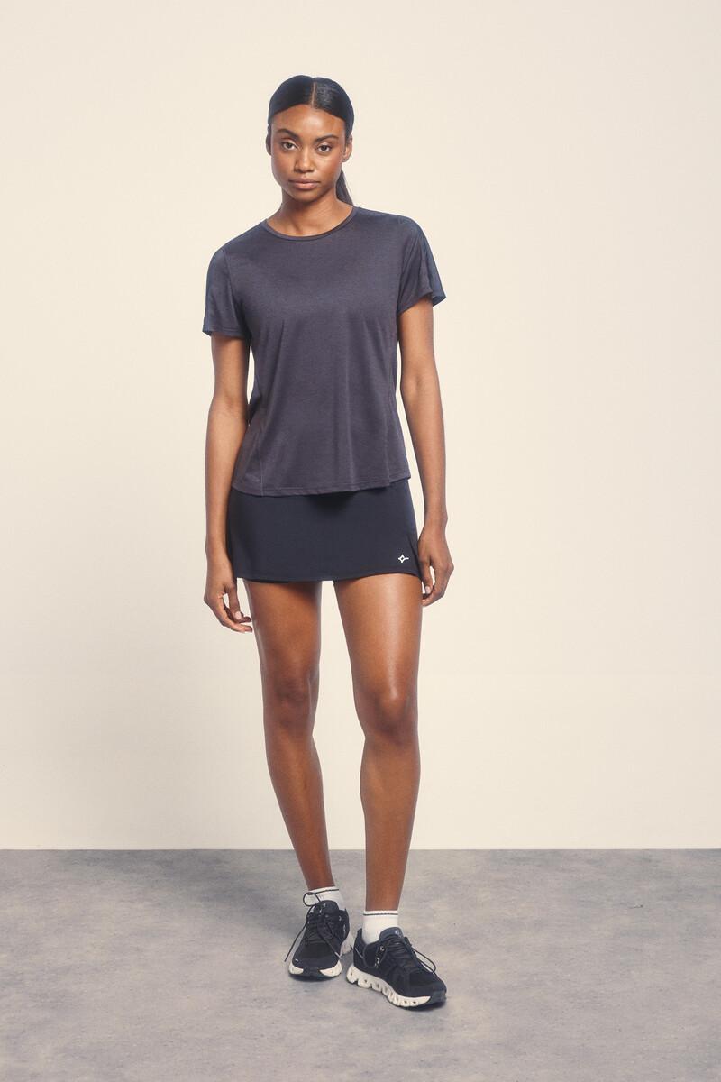 Women'secret Camiseta Negra Ultraligera
