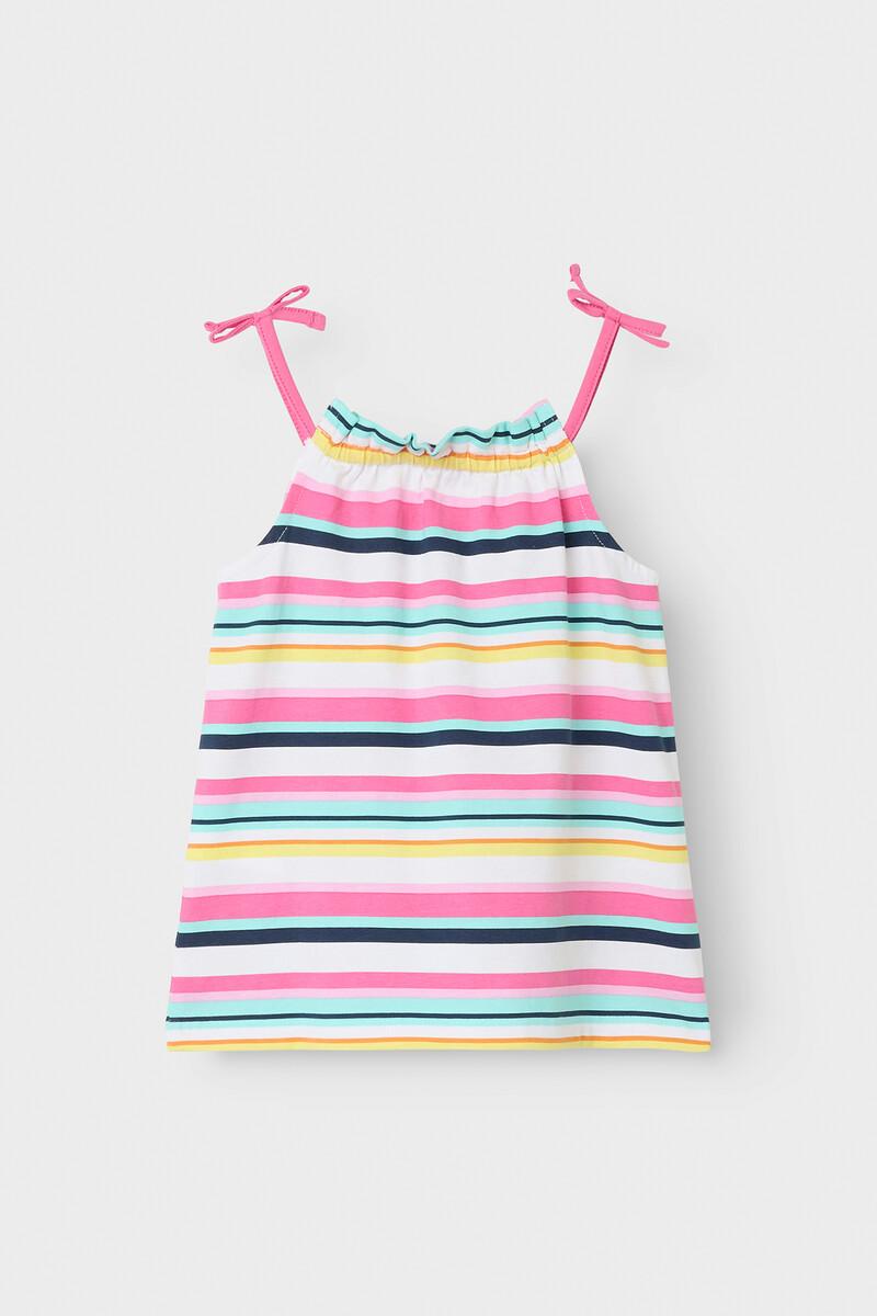Women'secret Camiseta Niña Rayas De Tirante