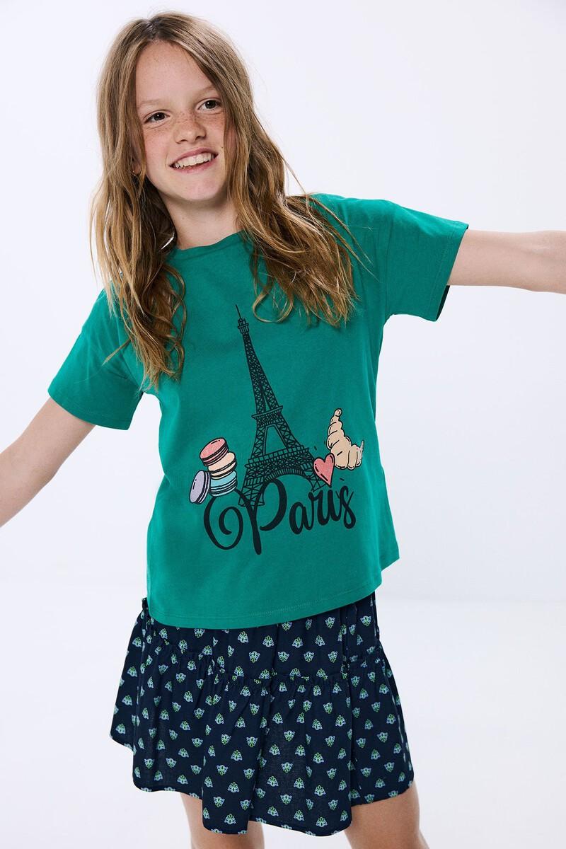 women'secret Camiseta Paris niña