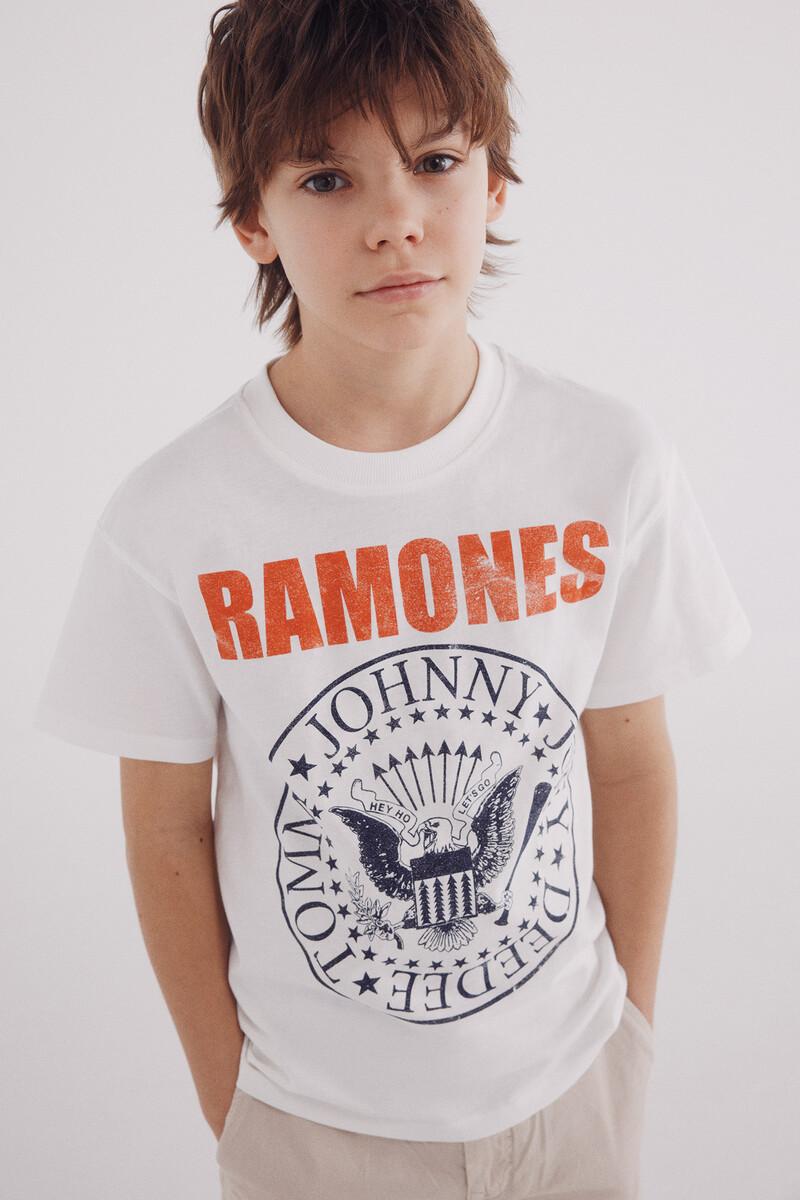 women'secret Camiseta Ramones niño