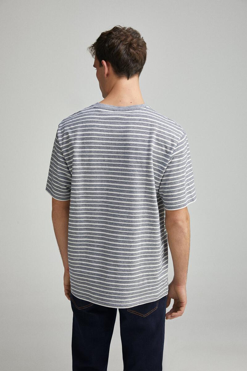 Women'secret Camiseta Raya Estructura
