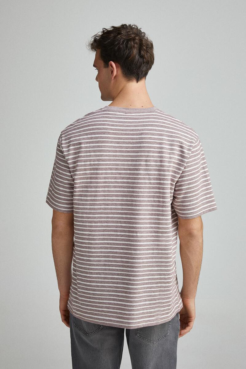 Women'secret Camiseta Raya Estructura