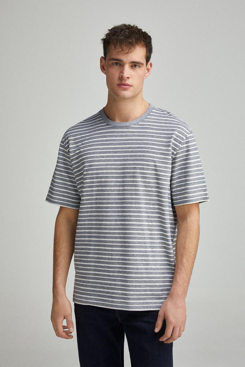 women'secret Camiseta raya estructura